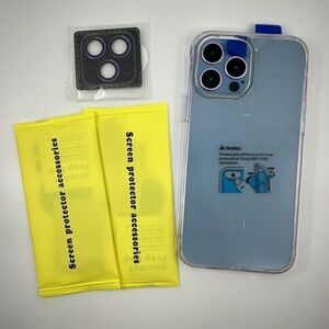 iPhone 13‎ Pro Max Clear Protective Case & Camera Protector
